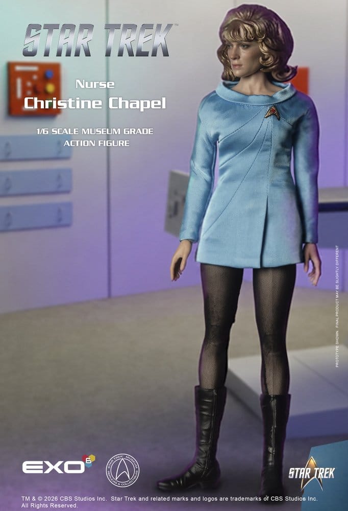 Star Trek: The Original Series Museum Grade Action Figure 1/6 Nurse Christine Chapel 28 cm