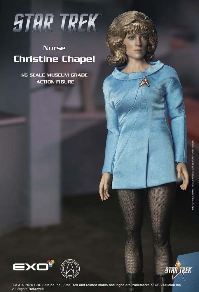 Star Trek: The Original Series Museum Grade Action Figure 1/6 Nurse Christine Chapel 28 cm