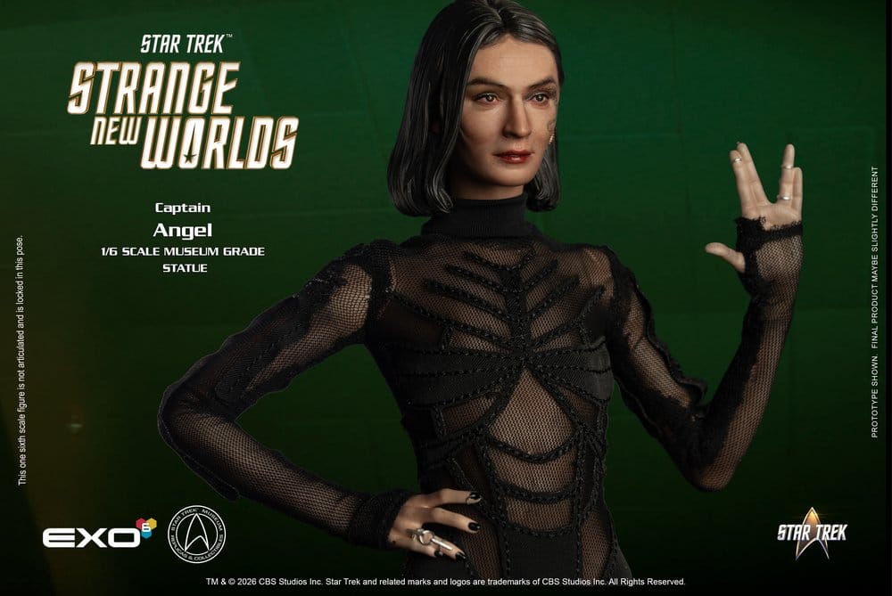 Star Trek: Strange New Worlds Mixed Media Figure 1/6 Captain Angel 28 cm
