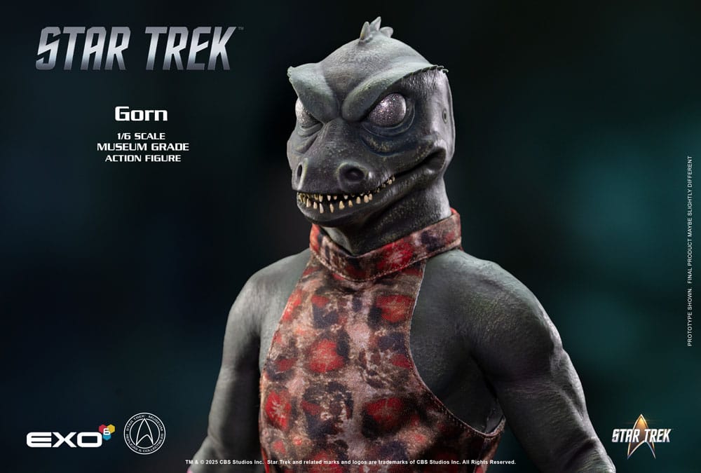 Star Trek: The Original Series Action Figure 1/6 Gorn 31 cm