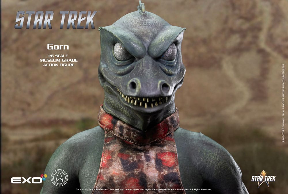 Star Trek: The Original Series Action Figure 1/6 Gorn 31 cm