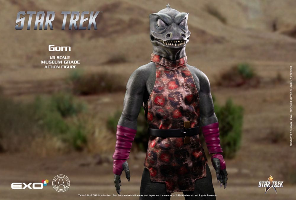 Star Trek: The Original Series Action Figure 1/6 Gorn 31 cm