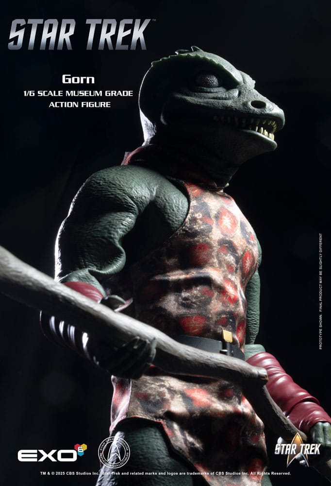 Star Trek: The Original Series Action Figure 1/6 Gorn 31 cm