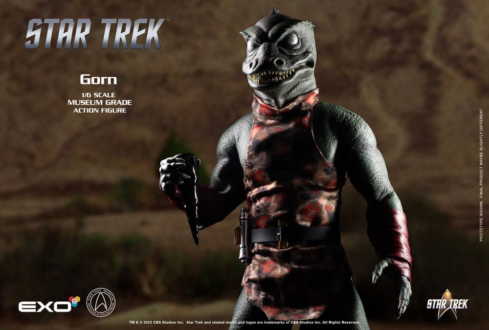 Star Trek: The Original Series Action Figure 1/6 Gorn 31 cm