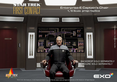 Star Trek: First Contact Replica 1/6 Enterprise-E Captain's Chair 15 cm