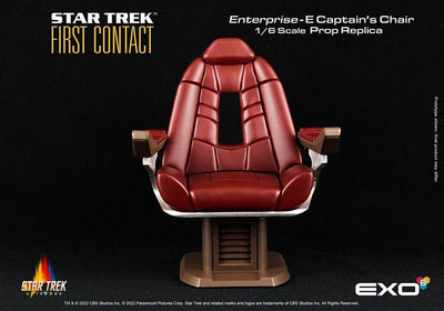 Star Trek: First Contact Replica 1/6 Enterprise-E Captain's Chair 15 cm