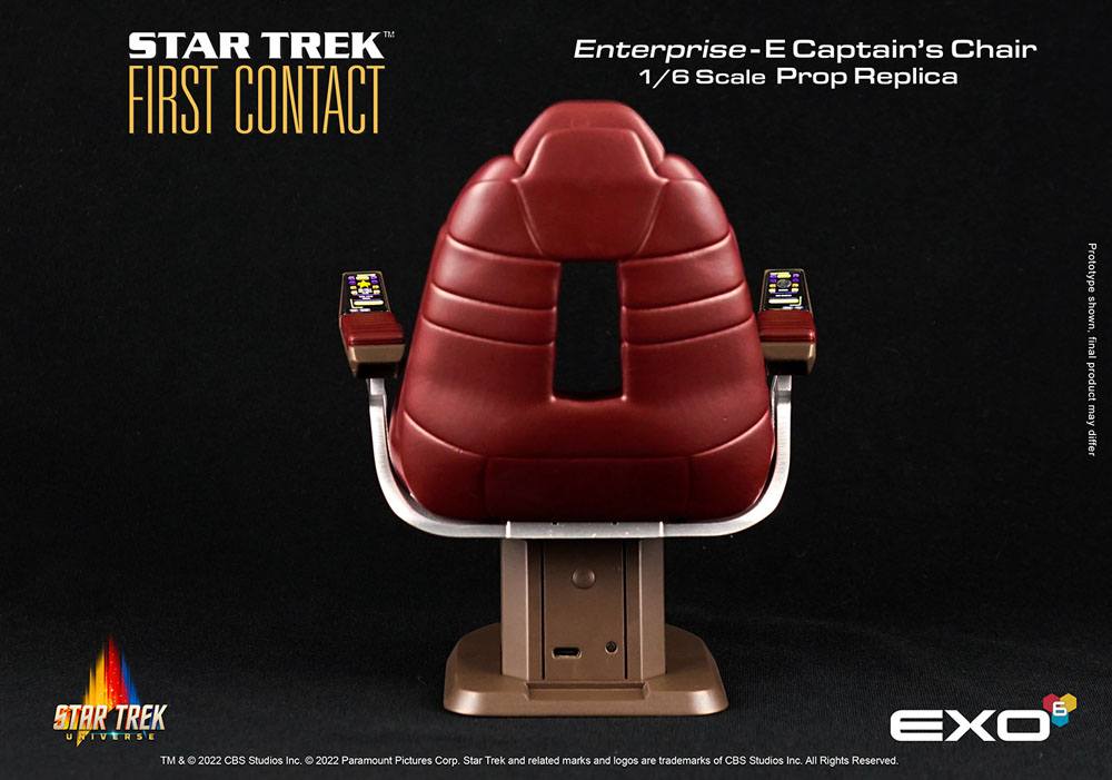 Star Trek: First Contact Replica 1/6 Enterprise-E Captain's Chair 15 cm