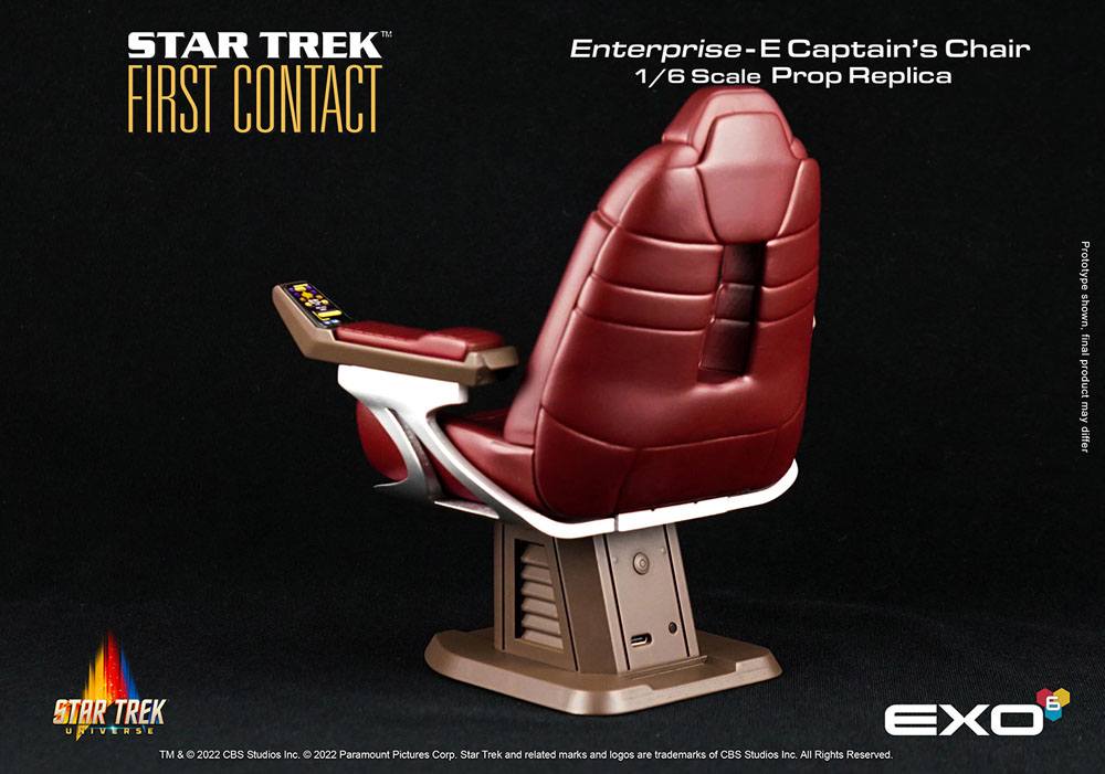 Star Trek: First Contact Replica 1/6 Enterprise-E Captain's Chair 15 cm