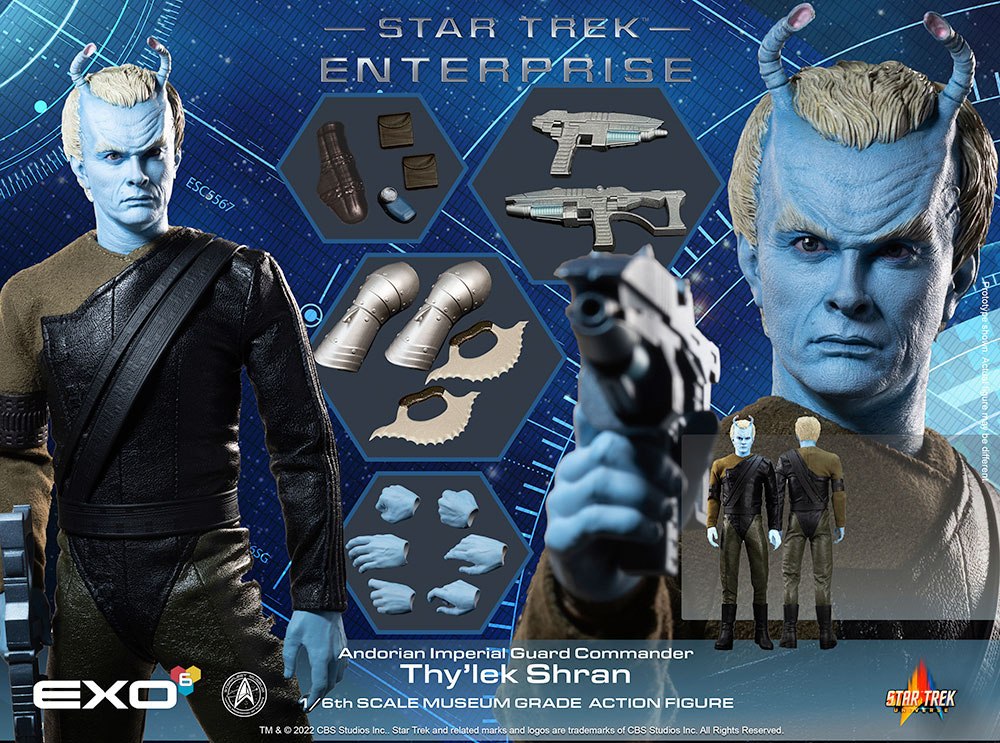 Star Trek: Enterprise Action Figure 1/6 Thy'lek Shran 29 cm