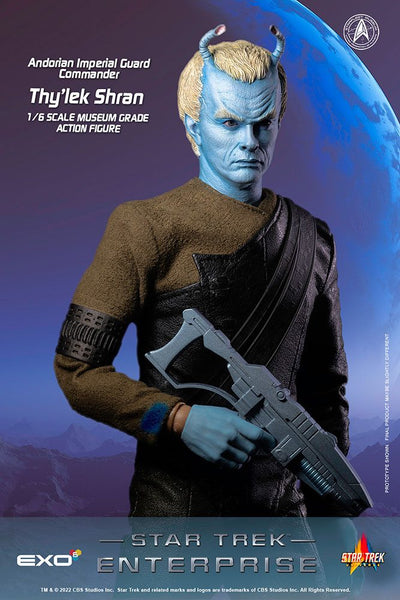 Star Trek: Enterprise Action Figure 1/6 Thy'lek Shran 29 cm - Damaged packaging