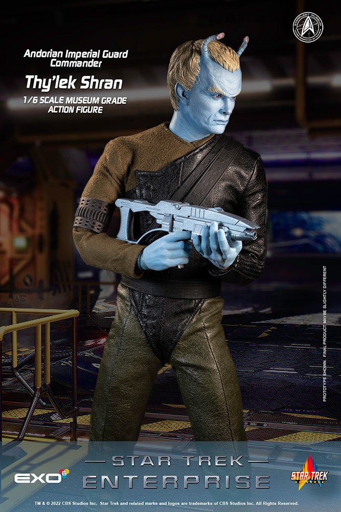 Star Trek: Enterprise Action Figure 1/6 Thy'lek Shran 29 cm - Damaged packaging