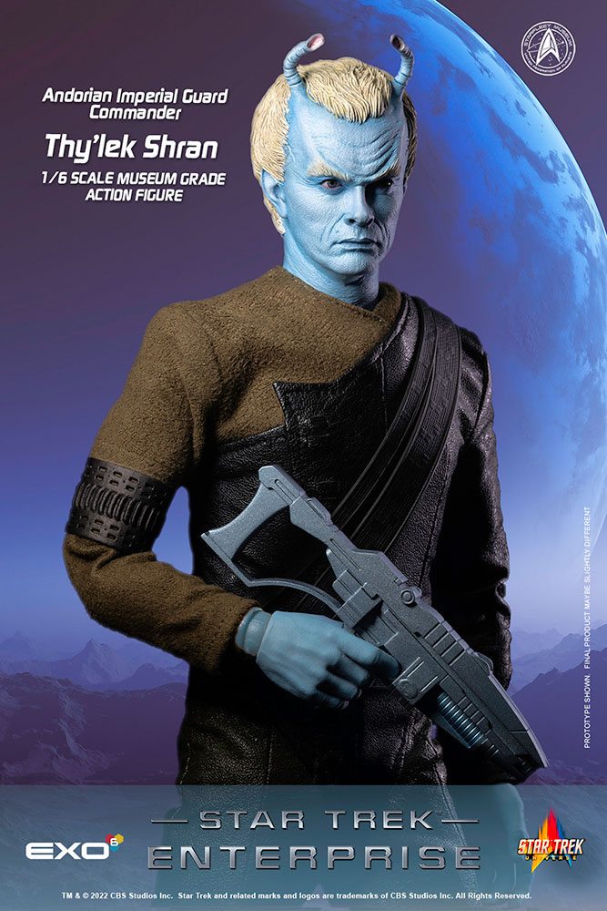 Star Trek: Enterprise Action Figure 1/6 Thy'lek Shran 29 cm - Damaged packaging