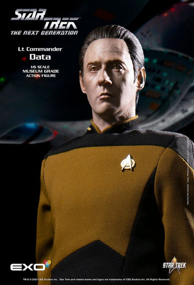 Star Trek: The Next Generation Action Figure 1/6 Lt. Commander Data (Standard Version) 30 cm - Damaged packaging