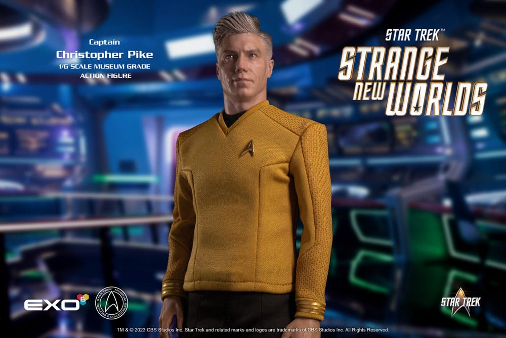 Star Trek: Strange New Worlds Action Figure 1/6 Captain Christopher Pike 30 cm