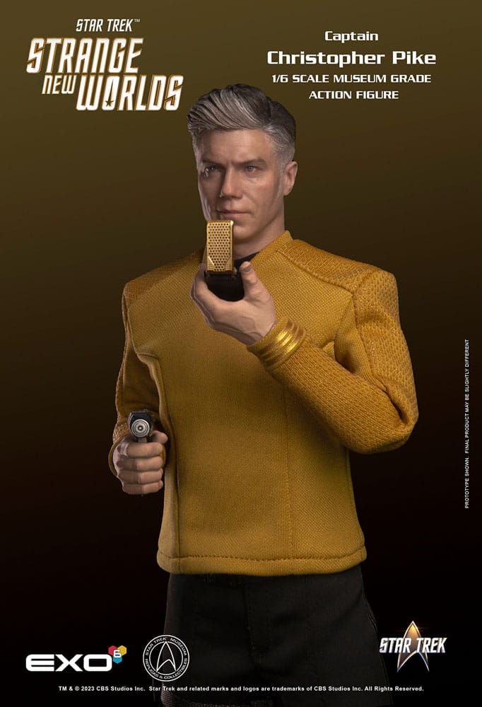 Star Trek: Strange New Worlds Action Figure 1/6 Captain Christopher Pike 30 cm