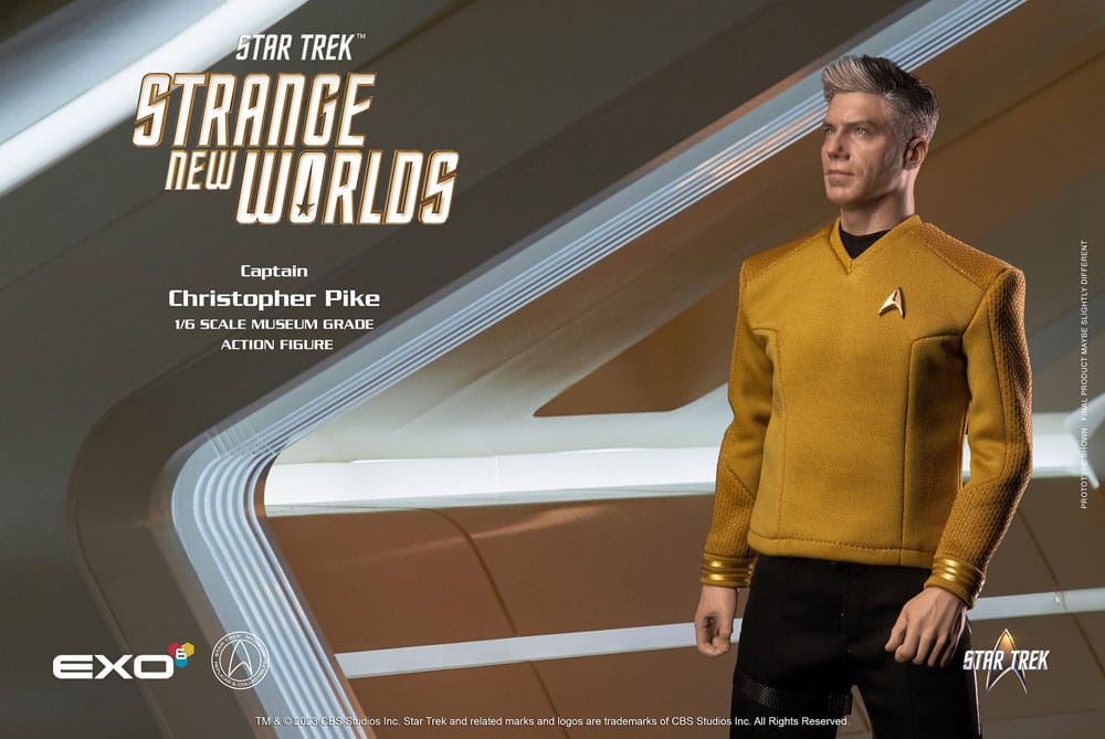 Star Trek: Strange New Worlds Action Figure 1/6 Captain Christopher Pike 30 cm