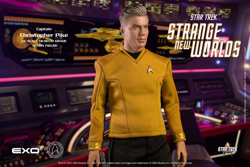 Star Trek: Strange New Worlds Action Figure 1/6 Captain Christopher Pike 30 cm