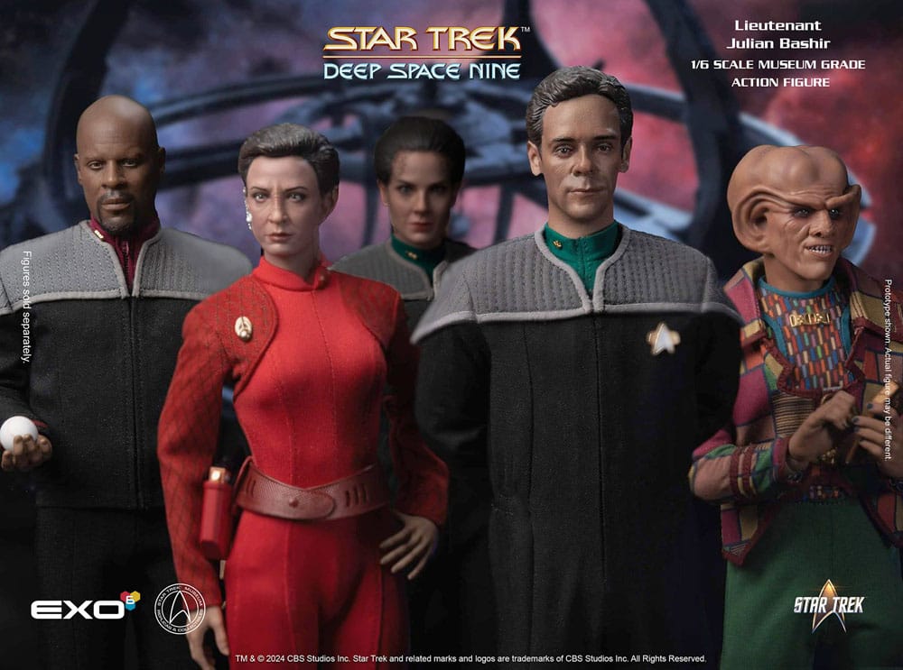 Star Trek: Deep Space Nine Action Figure 1/6 Dr. Julian Bashir 30 cm