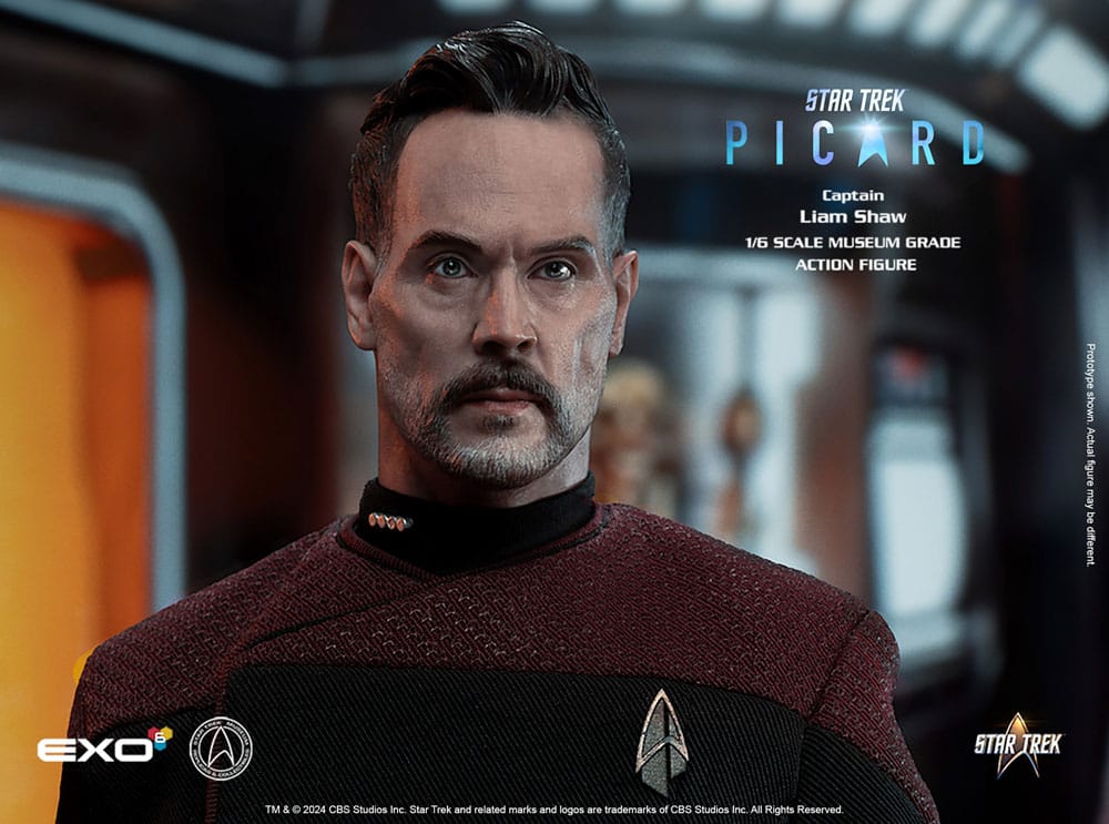 Star Trek: Picard Action Figure 1/6 Captain Liam Shaw 30 cm