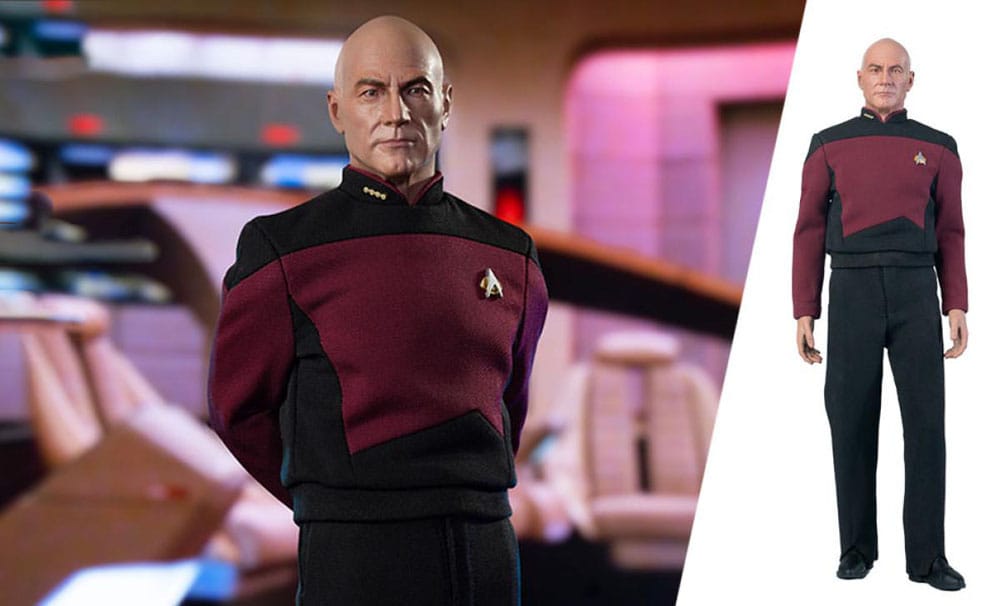 Star Trek: The Next Generation Action Figure 1/6 Captain Jean-Luc Picard (Essential Duty Uniform) 30 cm