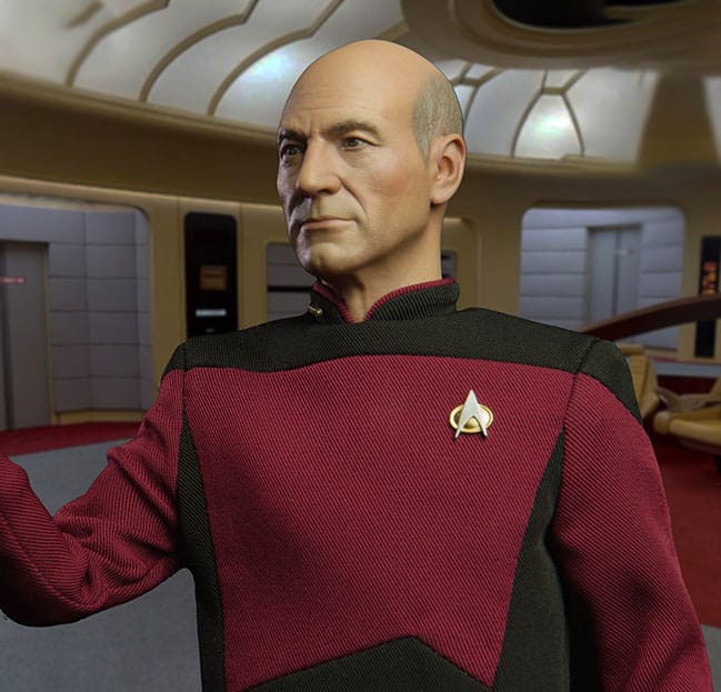 Star Trek: The Next Generation Action Figure 1/6 Captain Jean-Luc Picard (Essential Duty Uniform) 30 cm