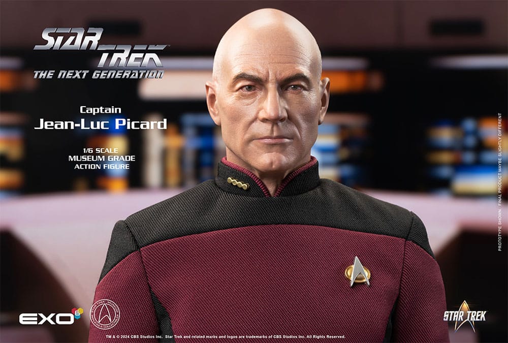 Star Trek: The Next Generation Action Figure 1/6 Captain Jean-Luc Picard (Essential Duty Uniform) 30 cm