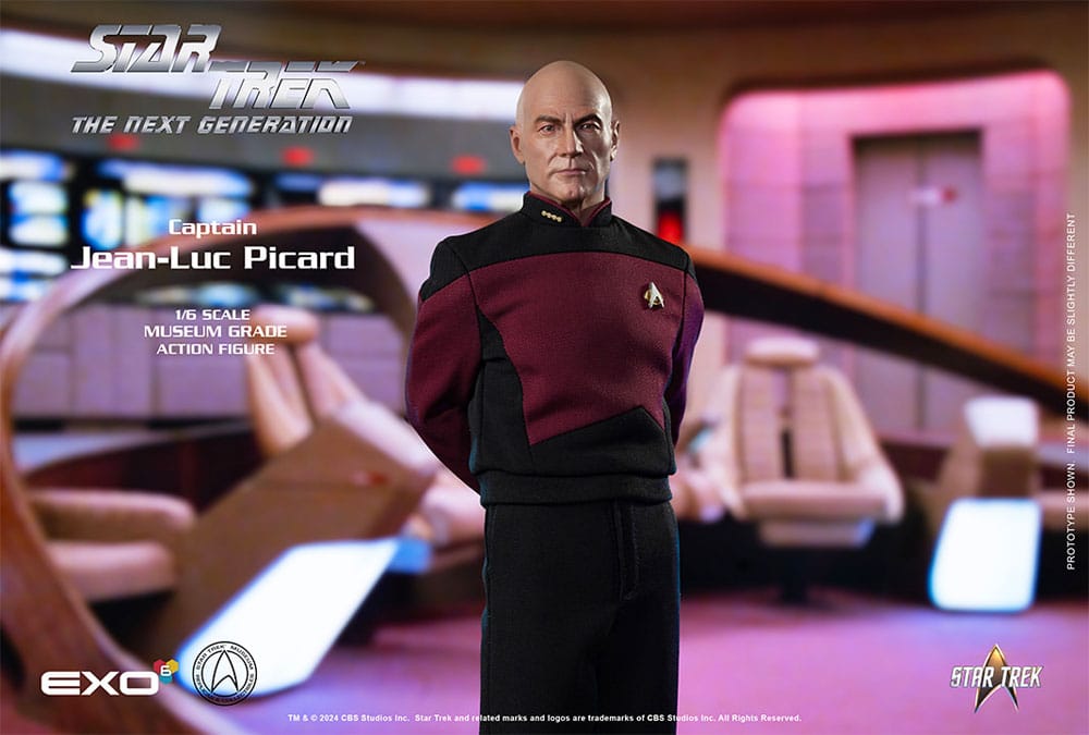 Star Trek: The Next Generation Action Figure 1/6 Captain Jean-Luc Picard (Essential Duty Uniform) 30 cm