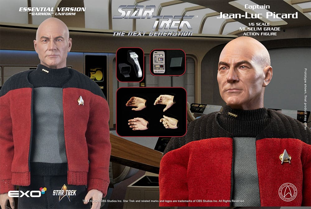 Star Trek: The Next Generation Action Figure 1/6 Captain Jean-Luc Picard (Essential Darmok Uniform) 30 cm