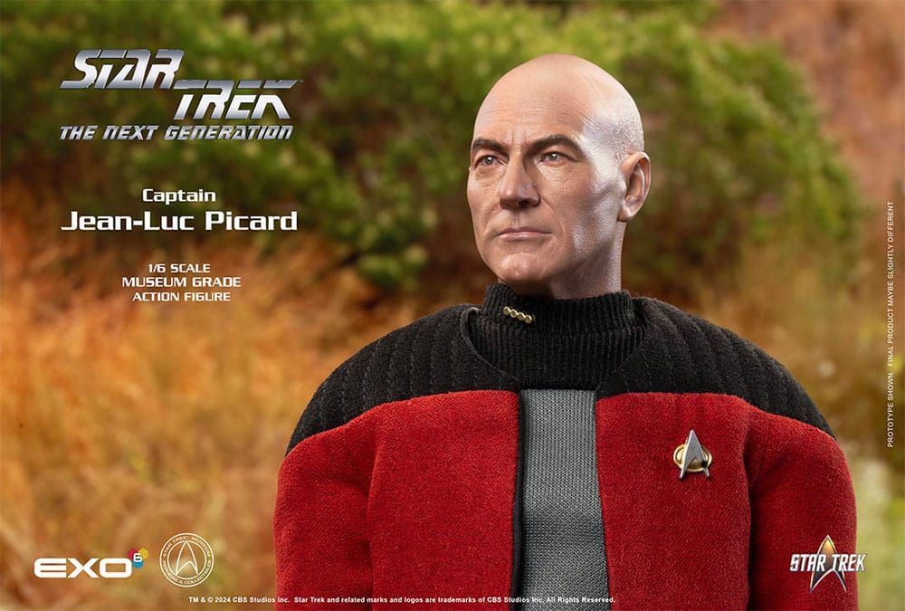 Star Trek: The Next Generation Action Figure 1/6 Captain Jean-Luc Picard 30 cm