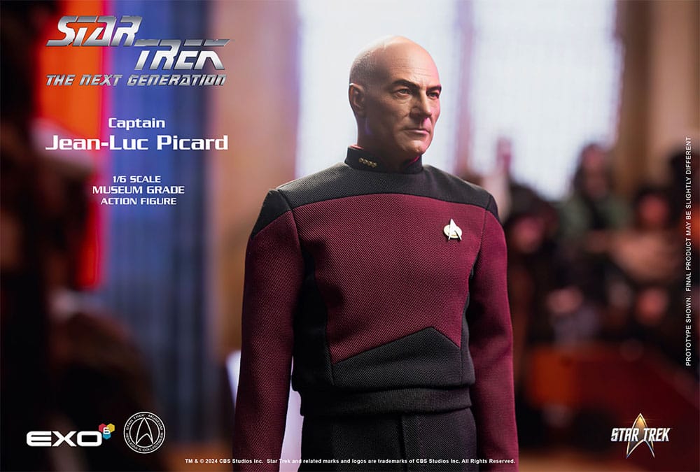 Star Trek: The Next Generation Action Figure 1/6 Captain Jean-Luc Picard 30 cm