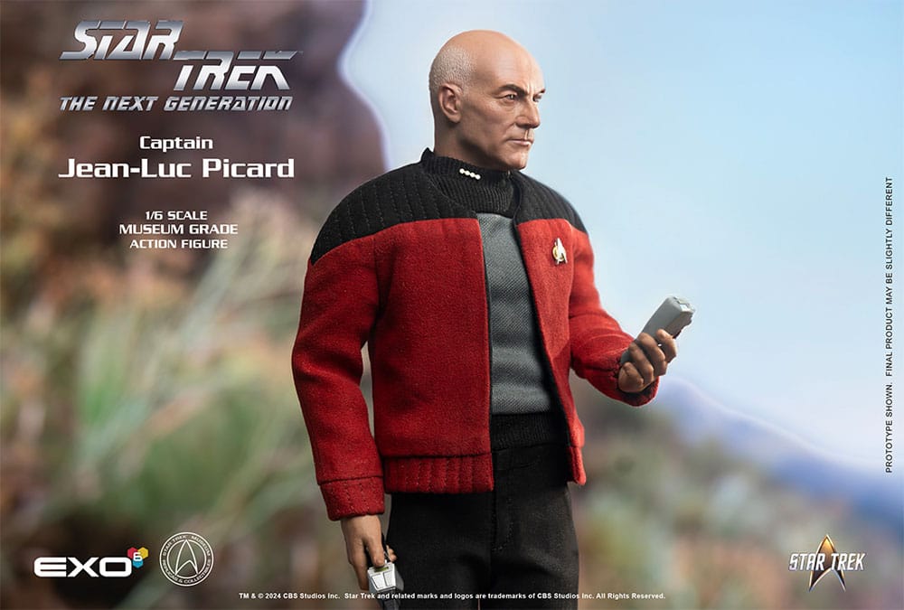 Star Trek: The Next Generation Action Figure 1/6 Captain Jean-Luc Picard 30 cm