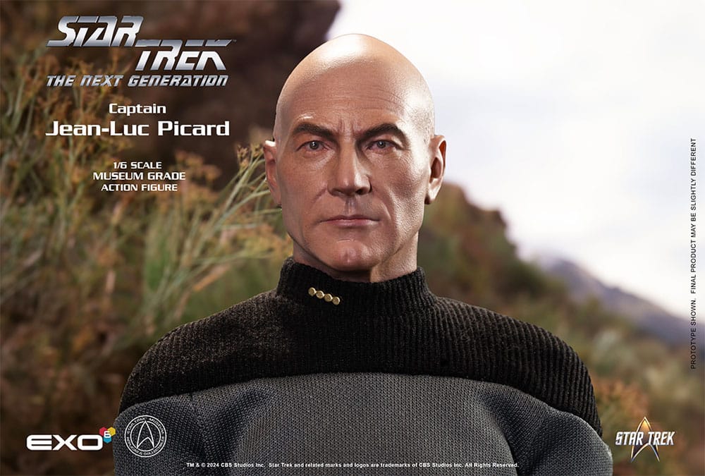 Star Trek: The Next Generation Action Figure 1/6 Captain Jean-Luc Picard 30 cm