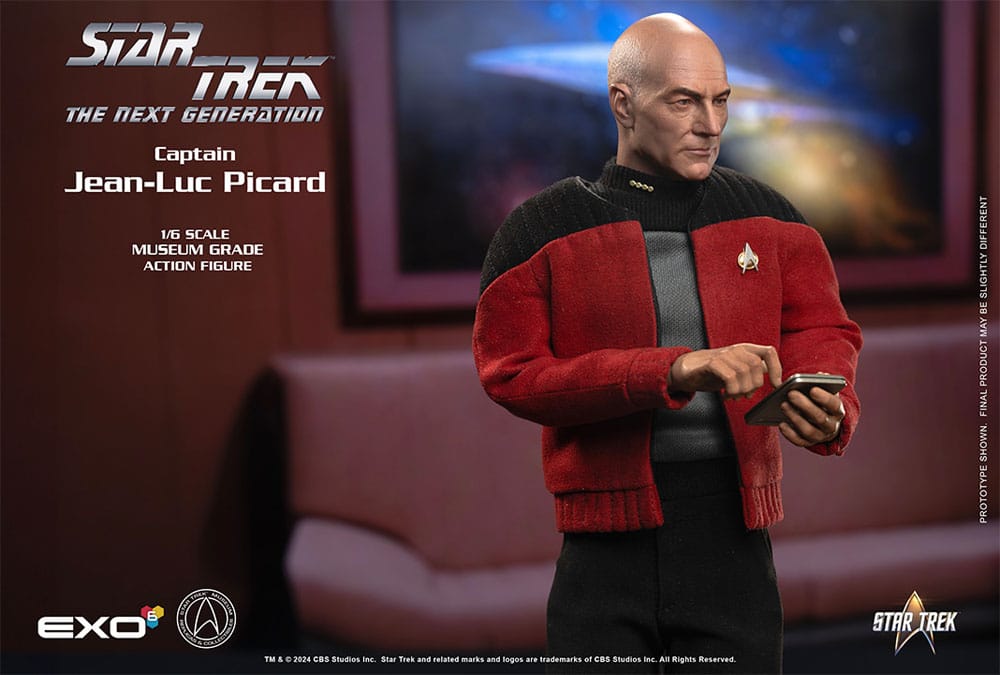 Star Trek: The Next Generation Action Figure 1/6 Captain Jean-Luc Picard 30 cm