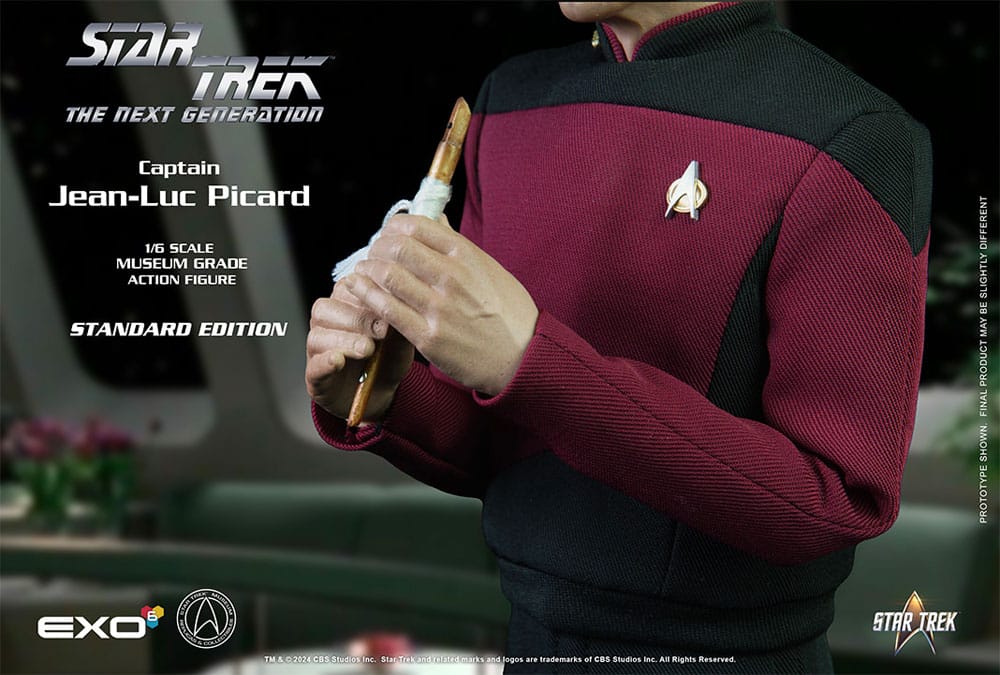 Star Trek: The Next Generation Action Figure 1/6 Captain Jean-Luc Picard 30 cm