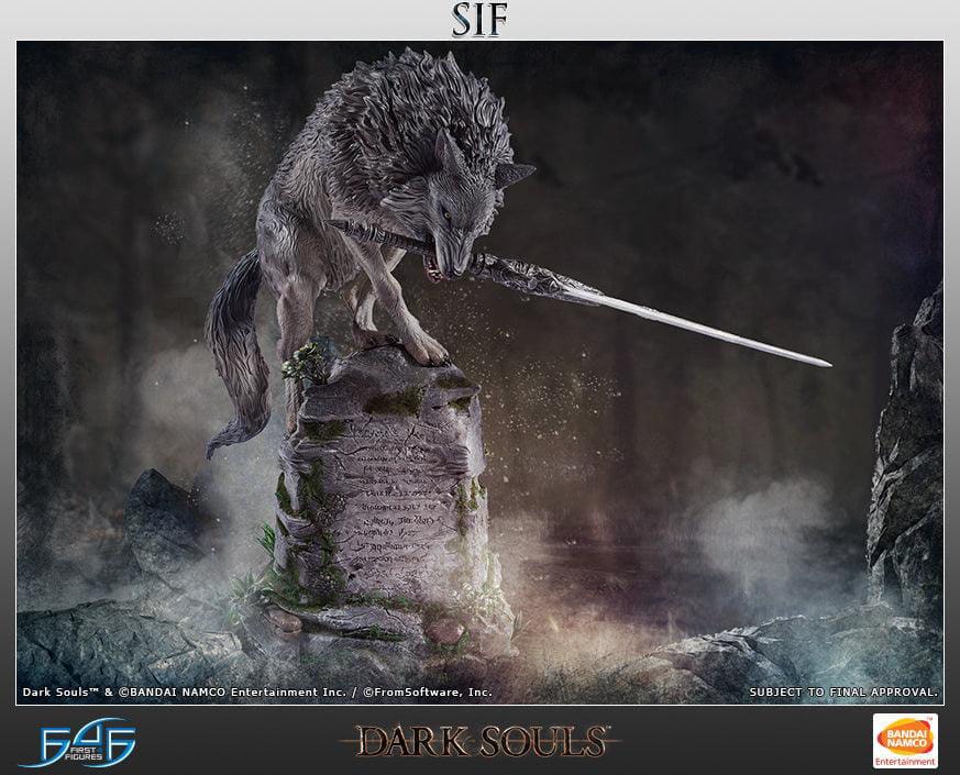 Dark Souls Statue The Great Gray Wolf Sif 64 cm