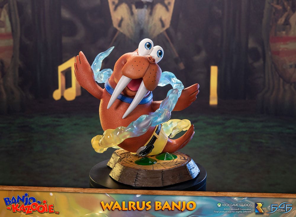 Banjo-Kazooie Statue Walrus Banjo 24 cm