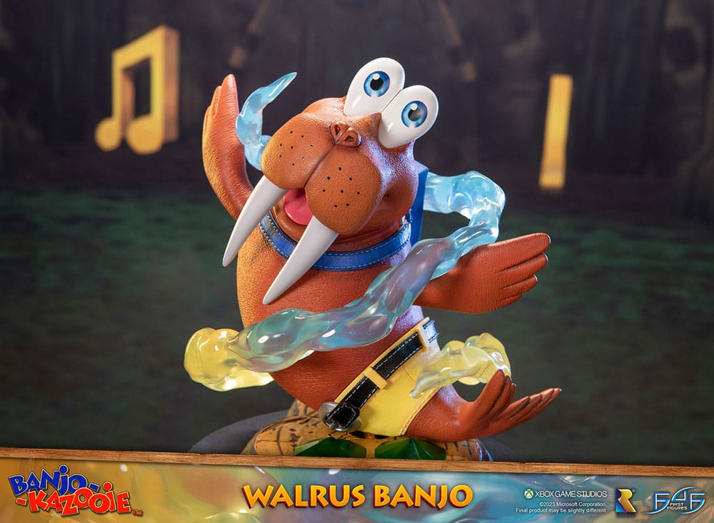 Banjo-Kazooie Statue Walrus Banjo 24 cm