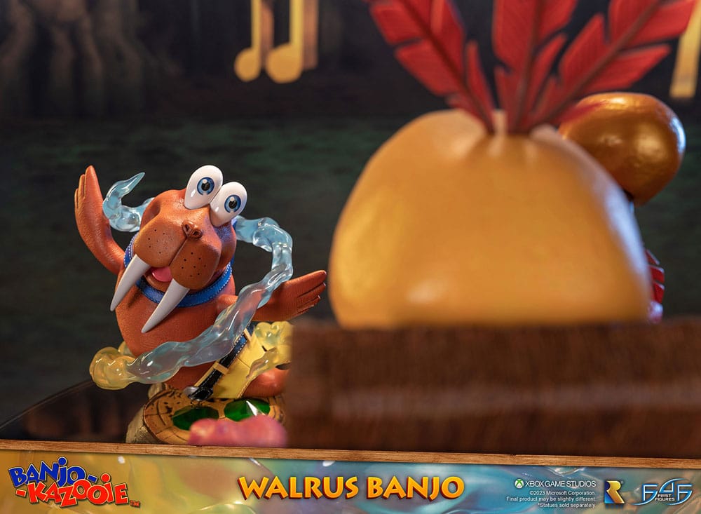 Banjo-Kazooie Statue Walrus Banjo 24 cm