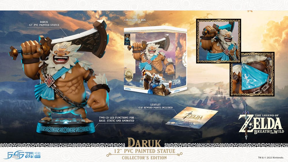 The Legend of Zelda Breath of the Wild PVC Statue Daruk Collector's Edition 30 cm - Damaged packaging