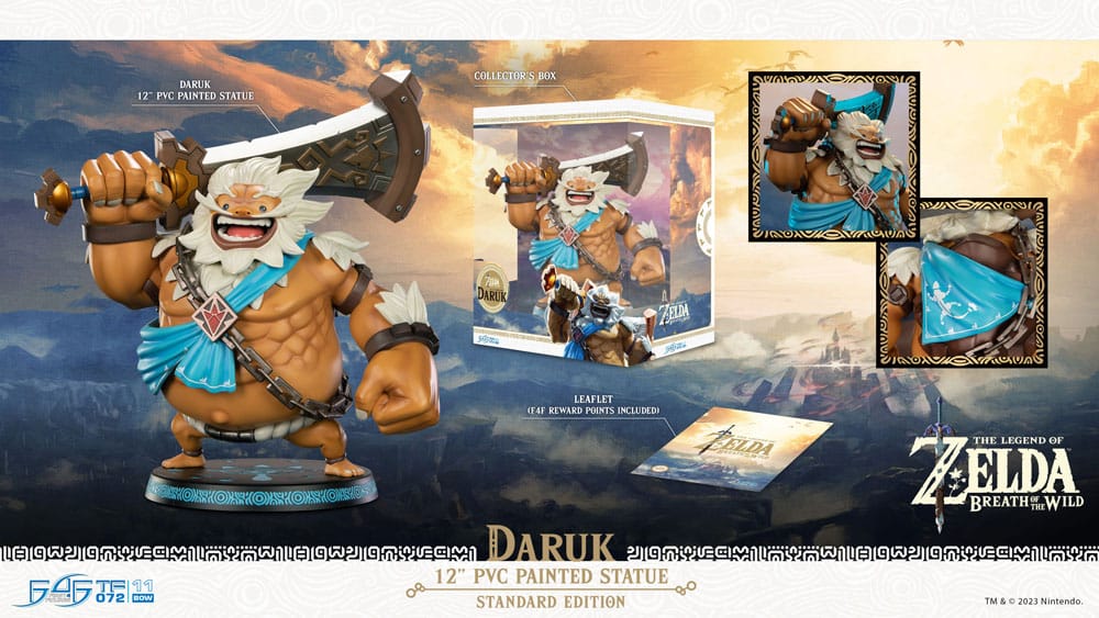 The Legend of Zelda Breath of the Wild PVC Statue Daruk Standard Edition 29 cm - Damaged packaging