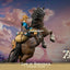 The Legend of Zelda Breath of the Wild Statue Link on Horseback 56 cm