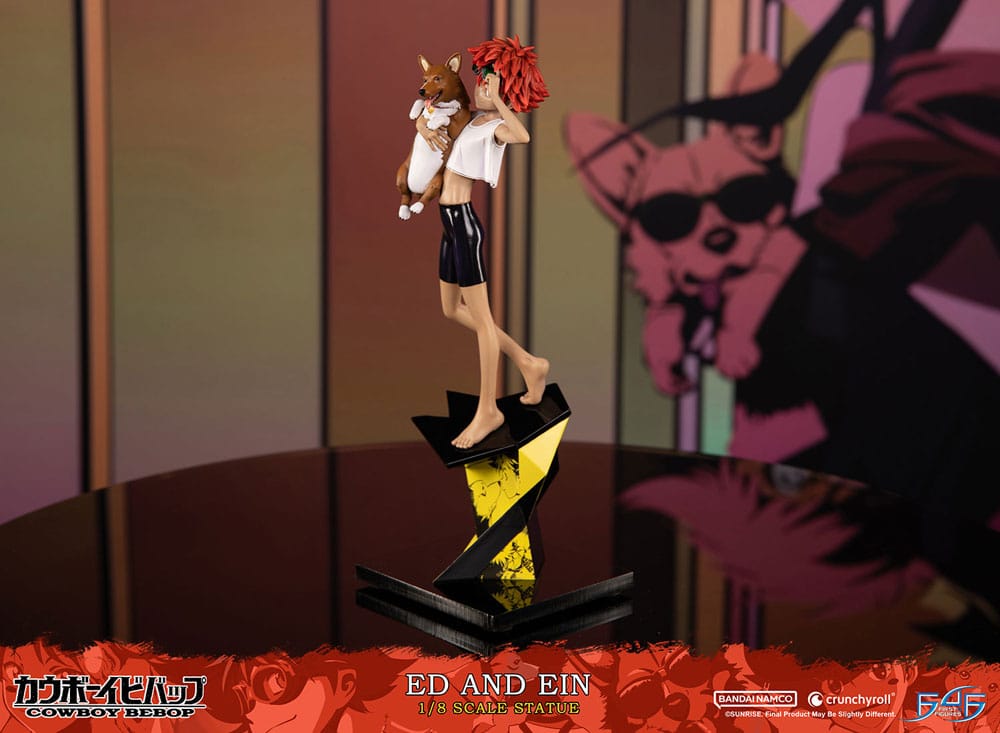 Cowboy Bebop Statue 1/8 Ed & Ein 28 cm