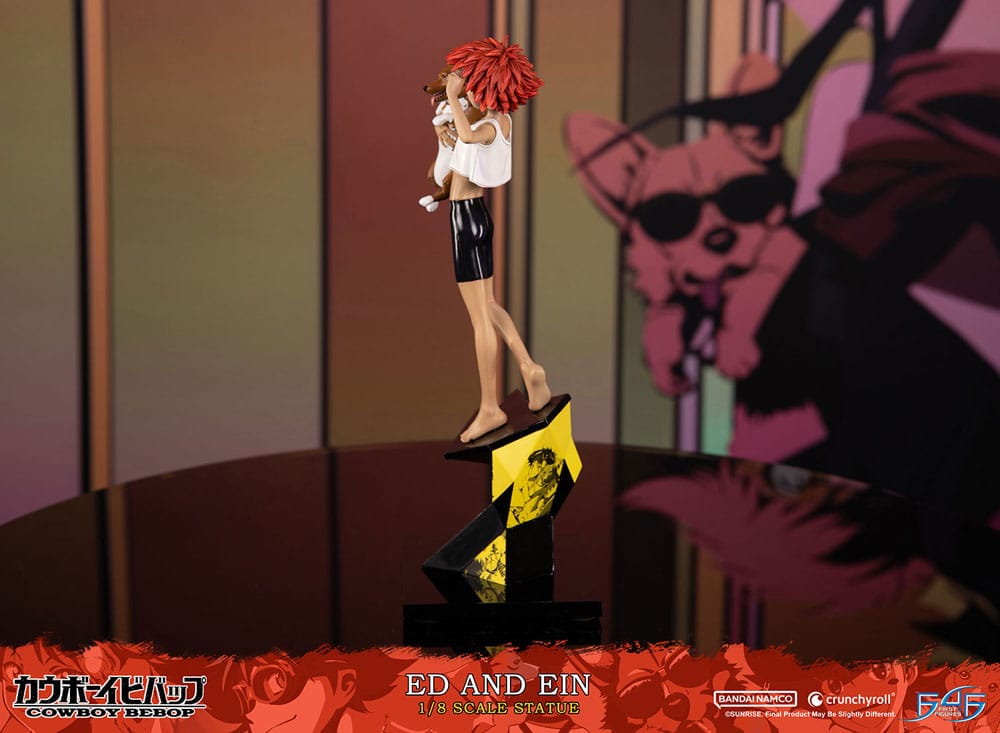 Cowboy Bebop Statue 1/8 Ed & Ein 28 cm