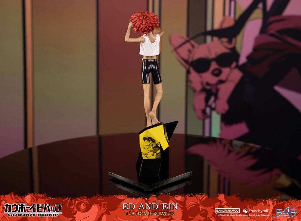 Cowboy Bebop Statue 1/8 Ed &amp; Ein 28 cm