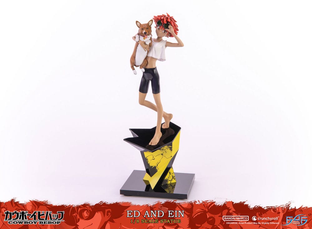 Cowboy Bebop Statue 1/8 Ed & Ein 28 cm