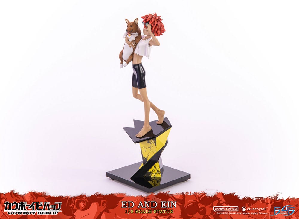 Cowboy Bebop Statue 1/8 Ed & Ein 28 cm