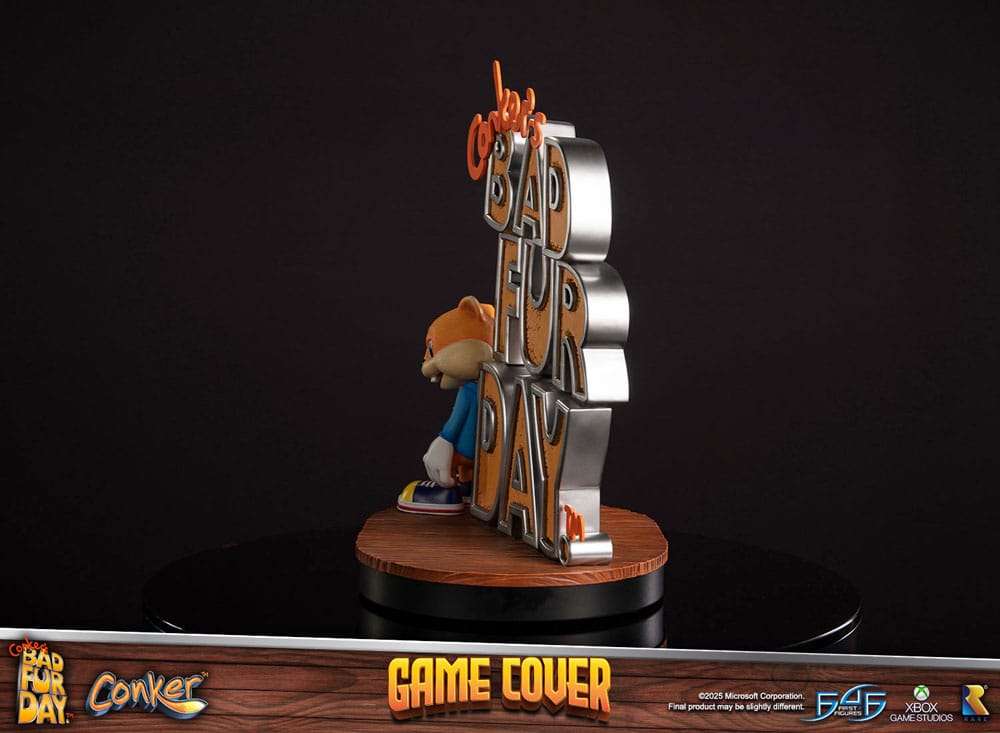Conker´s Bad Fur Day Statue Game Cover Exclusive Edition 45 cm