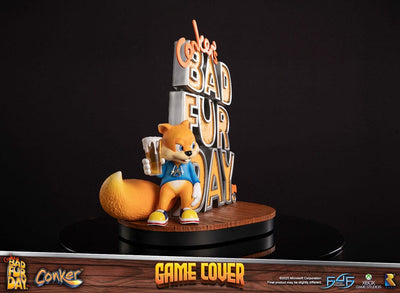 Conker´s Bad Fur Day Statue Game Cover Exclusive Edition 45 cm