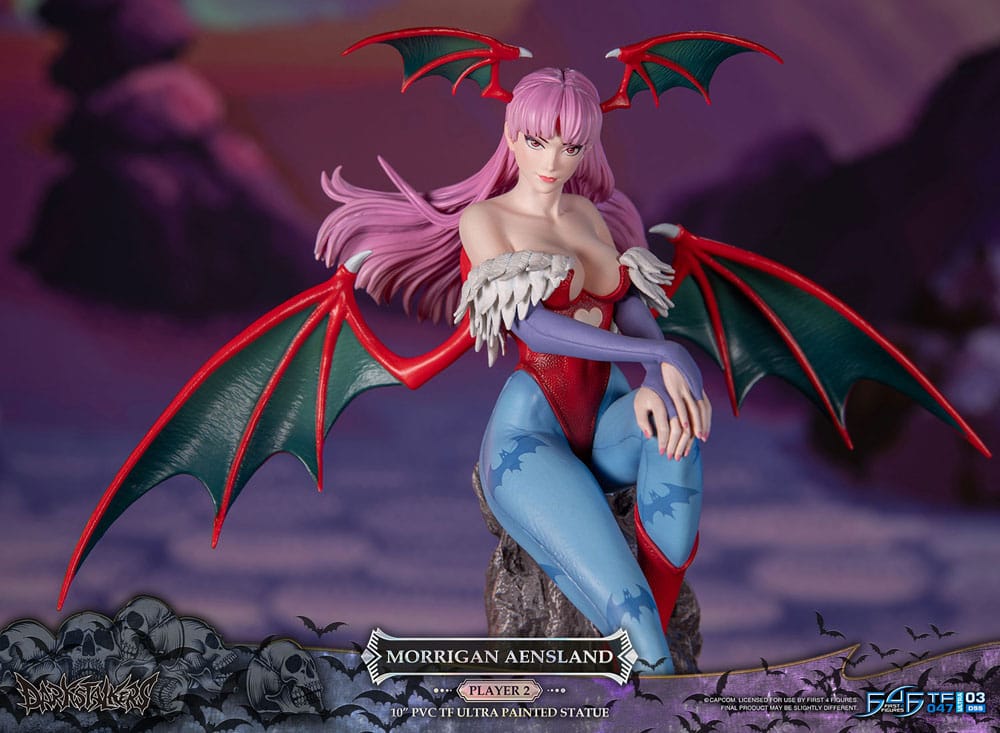 Darkstalkers PVC Statue Morrigan Aensland Player 2 Variant 25 cm