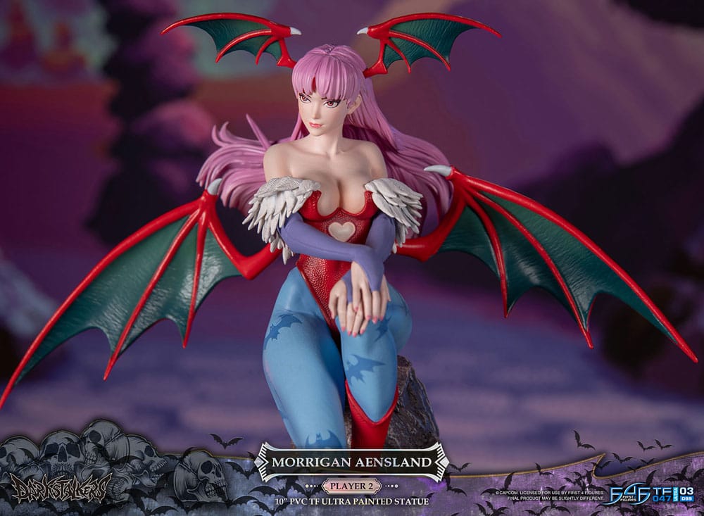 Darkstalkers PVC Statue Morrigan Aensland Player 2 Variant 25 cm